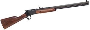 Henry H003T Pump Octagon Pump 22 Long Rifle 20" 15+1 American Walnut Stk Blue